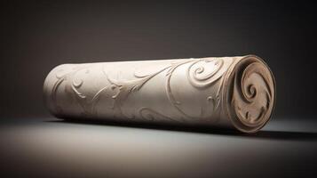 simple scroll texture photo