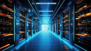 servers data network background photo