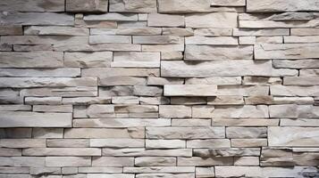 modern stone wall photo