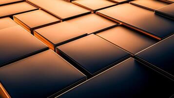 An abstract image of a cube wall photo