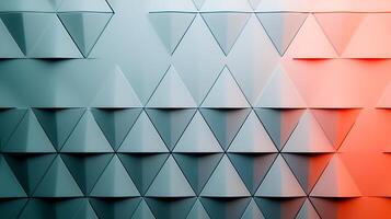Abstract geometric background with triangles photo