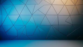 Abstract background with geometric shapes photo