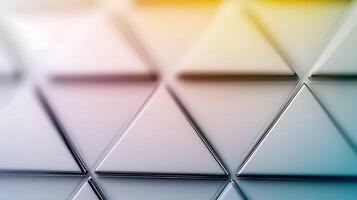 Abstract background with triangles and light photo