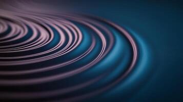 Abstract blue swirl background with a dark background photo