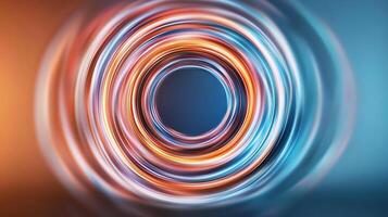 Abstract background with colorful light and motion blur photo