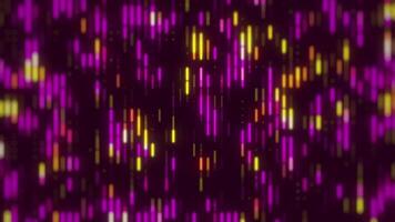 Abstract loop glowing yellow and pink disco wall abstract background video