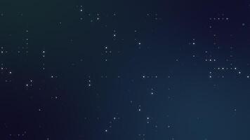Abstract loop glowing navy and white dot wall abstract background. video