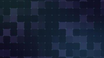 Abstract loop glowing navy disco wall abstract background video