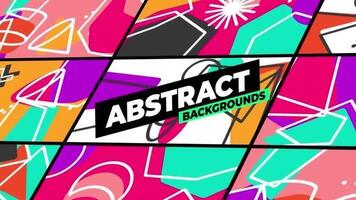 especial abstrato fundos motion_graphic