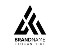 AKX logo design template vector