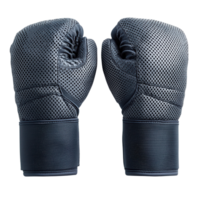 Boxing gloves with textured surface and wrist support for training png