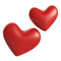 Smooth Red Heart Icon for Romantic Projects png