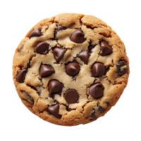 Delicious Chocolate Chip Cookie with Crispy Edges and Melted Chips png