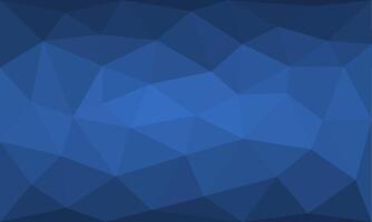 Abstract navy blue triangle geometric background texture. Modern mosaic illustration with triangular shape elements vector