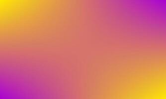 Abstract gradient background of glossy yellow and purple magenta color. Cool composition vector