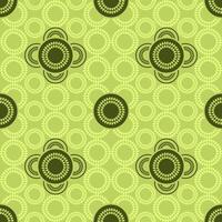 a seamless pattern with an interesting abstract theme and a refreshing green background. suitable for paper, fabric and background images vector