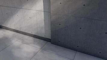 interior room shadow wall space background mock up architecture sunlight. empty home modern window light floor design apartment video