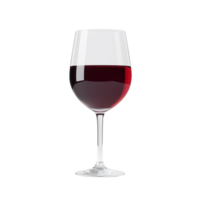 vaso alto copa con rojo vino adentro. con No antecedentes. aislado png