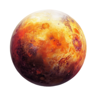 The planet venus is shown in this image png