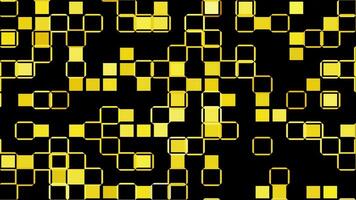 Colorful Geometric Square Pattern Animation video