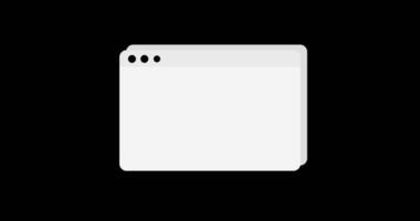 Web page address domain video