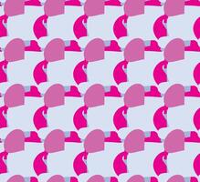 Seamless modern pattern. Abstract forms. Overlapping shapes. Rounded edges. Flat design. For wrapping paper, background, packaging, apparel, home decor, digital paper, and other creative projects vector