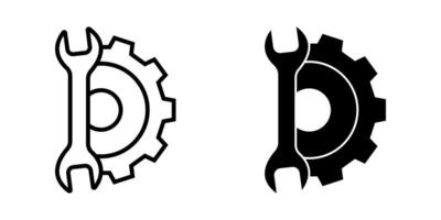 Tools icon set. Repair sign. for mobile concept and web design. illustration on white background vector