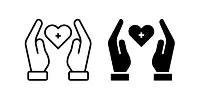 Healthcare icons set. for mobile concept and web design. illustration vector