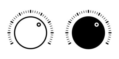 Volume control icons set. for mobile concept and web design on white background vector