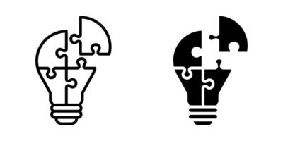 Problem solving icons set. for mobile concept and web design. illustration vector