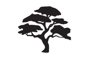 Tree Silhouette illustration design vector