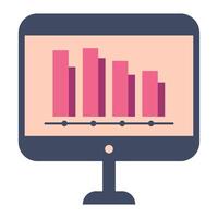 Business Statistic chart Graphic Element vector