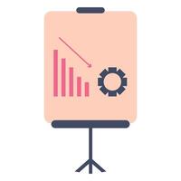 Business Statistic chart Graphic vector