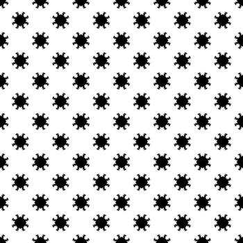 escala de grises modelo presentando continuo resumen formularios, mezcla sin costura negro y blanco elementos con intrincado mosaico adornos vector