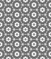 Duotone mosaic arrangement with endless rhythm, featuring sophisticated grayscale patterns vector