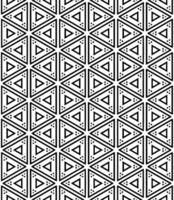 Duotone abstract arrangement with infinite repetition, blending sophisticated grayscale elements vector