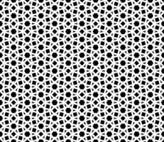 Grayscale mosaic design with seamless transitions, incorporating elegant black and white motifs and detailed decorative forms vector