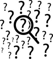 Question marks background backdrop vector