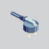 Pixel art illustration Electric Plug Socket. Pixelated Electric Plug Pin. Electric Plug Pin Socket Icon pixelated for the pixel art game and icon for website and game. vector