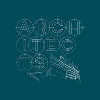 Creative Architect Design for Designers vector