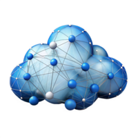 Intelligent cloud networking with linked nodes png
