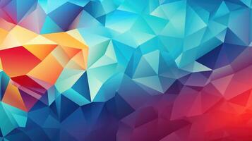 design low poly texture photo