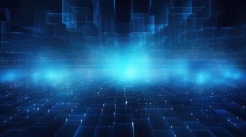 lines blue binary background photo