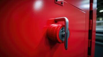 protection red security lock photo