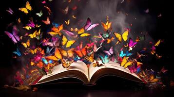 movement floating book photo