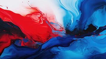 modern blue and red background photo