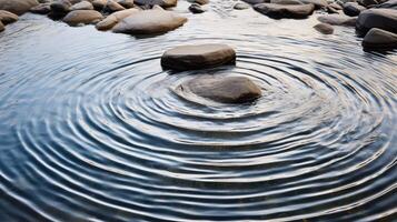 dynamic water swirl pattern photo