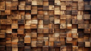 wooden boxes pattern photo