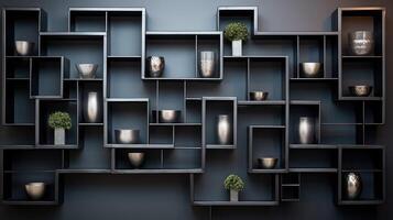 storage boxes pattern photo