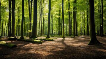 trees beech wood photo
